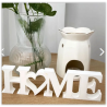 Masaüstü home yazılı dekor