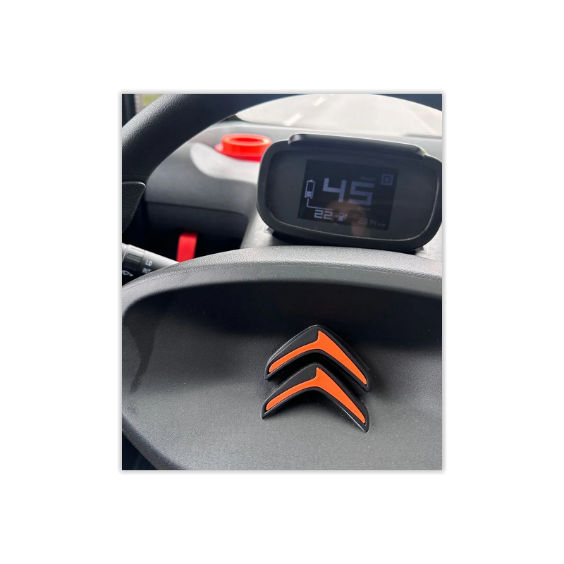 Citroen Ami Direksiyon Logosu Turuncu 8 adet